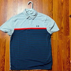 Under Armour golf polo size L! Barely worn!